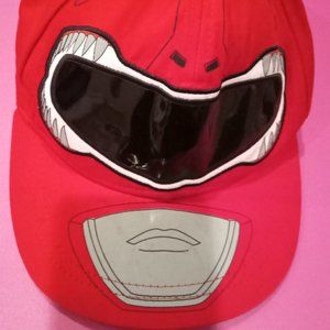 Red Mighty Morphin Power Rangers Baseball Cap